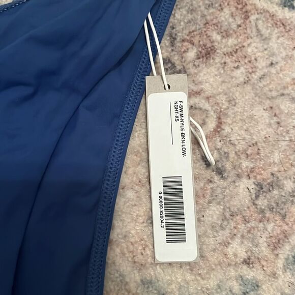 NWT Everlane Blue Dusk Bikini Bottom XS Low Rise Italian Quick Dry Class… - Picture 4 of 7